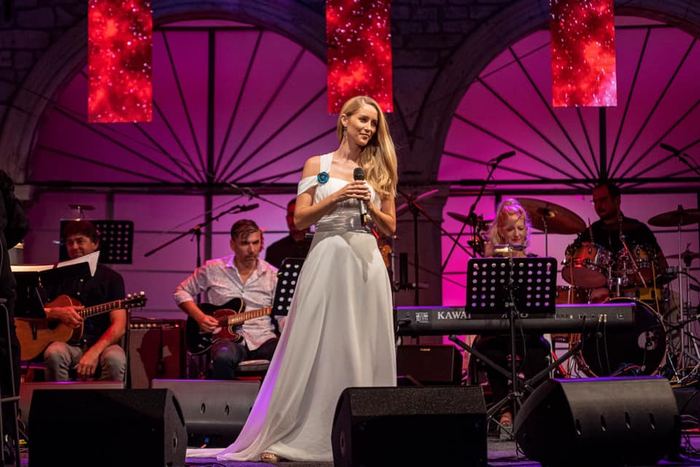 Nastup na festivalu Šibenska šansona
